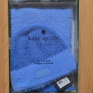 Kate Spade Matching Set Hat & Scarf, Brand New